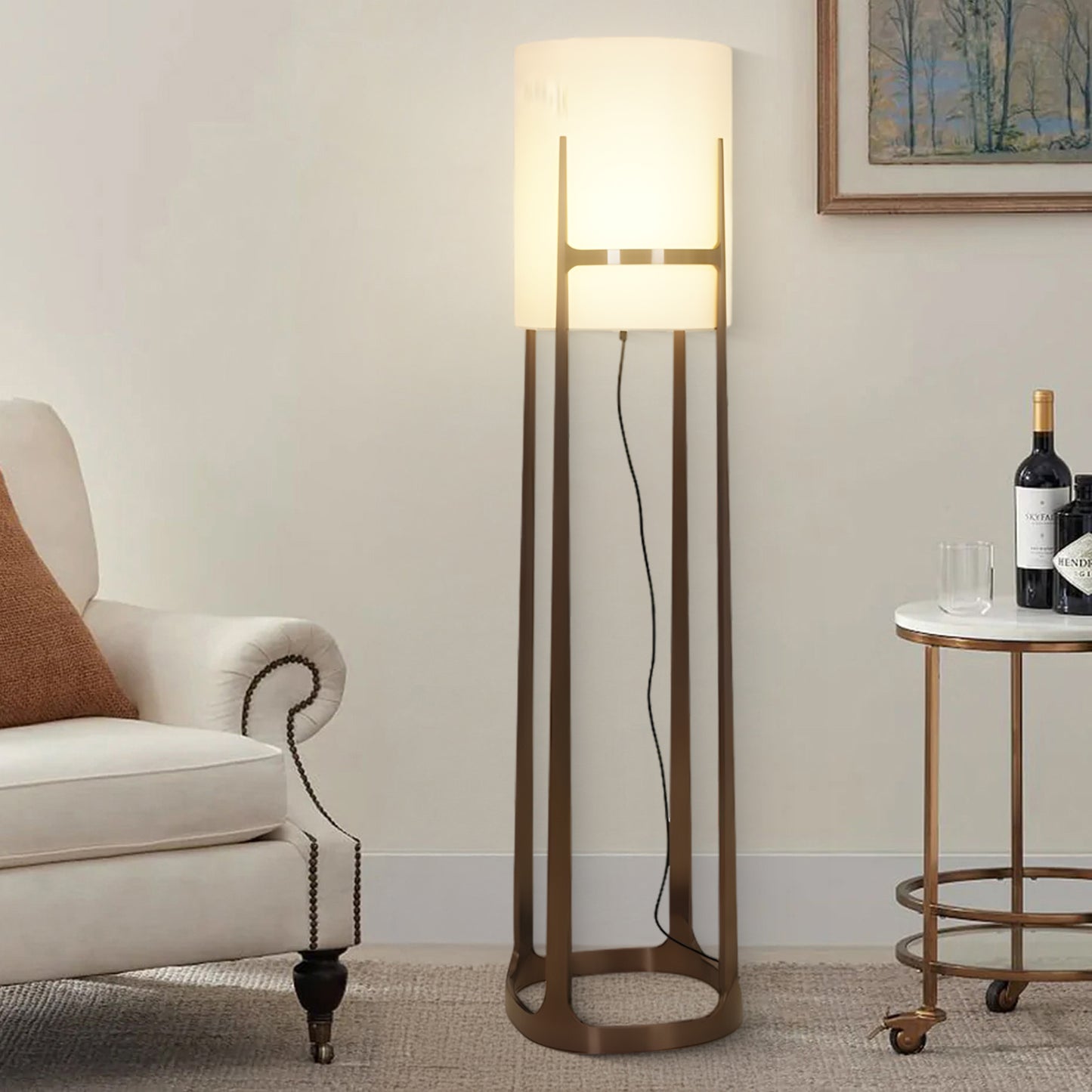 X+L 04 Eclectic Metal Floor Lamp