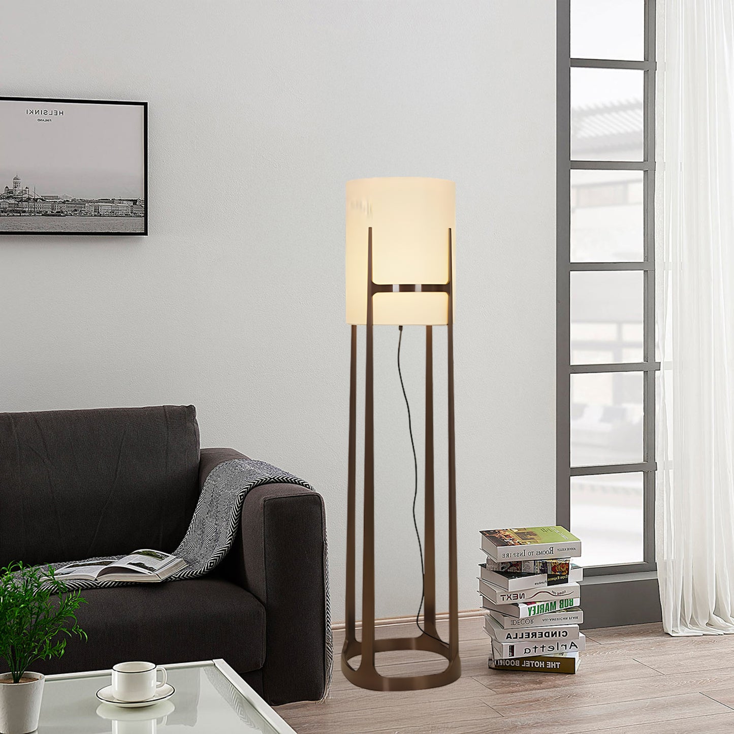 X+L 04 Eclectic Metal Floor Lamp