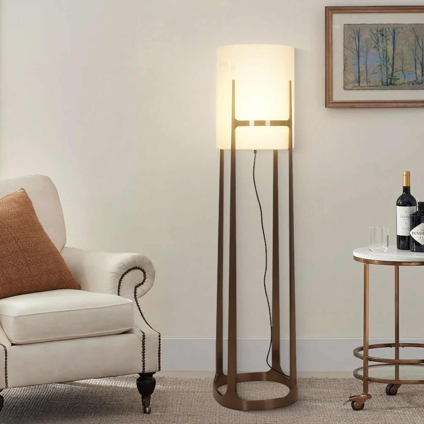 X+L 04 Eclectic Metal Floor Lamp