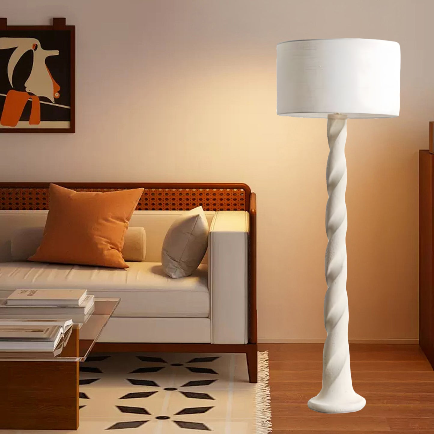 Yisi North Tower Luxury Material Floor Lamp