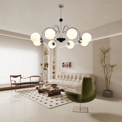 Yisu Mid-century Crystal Chandelier