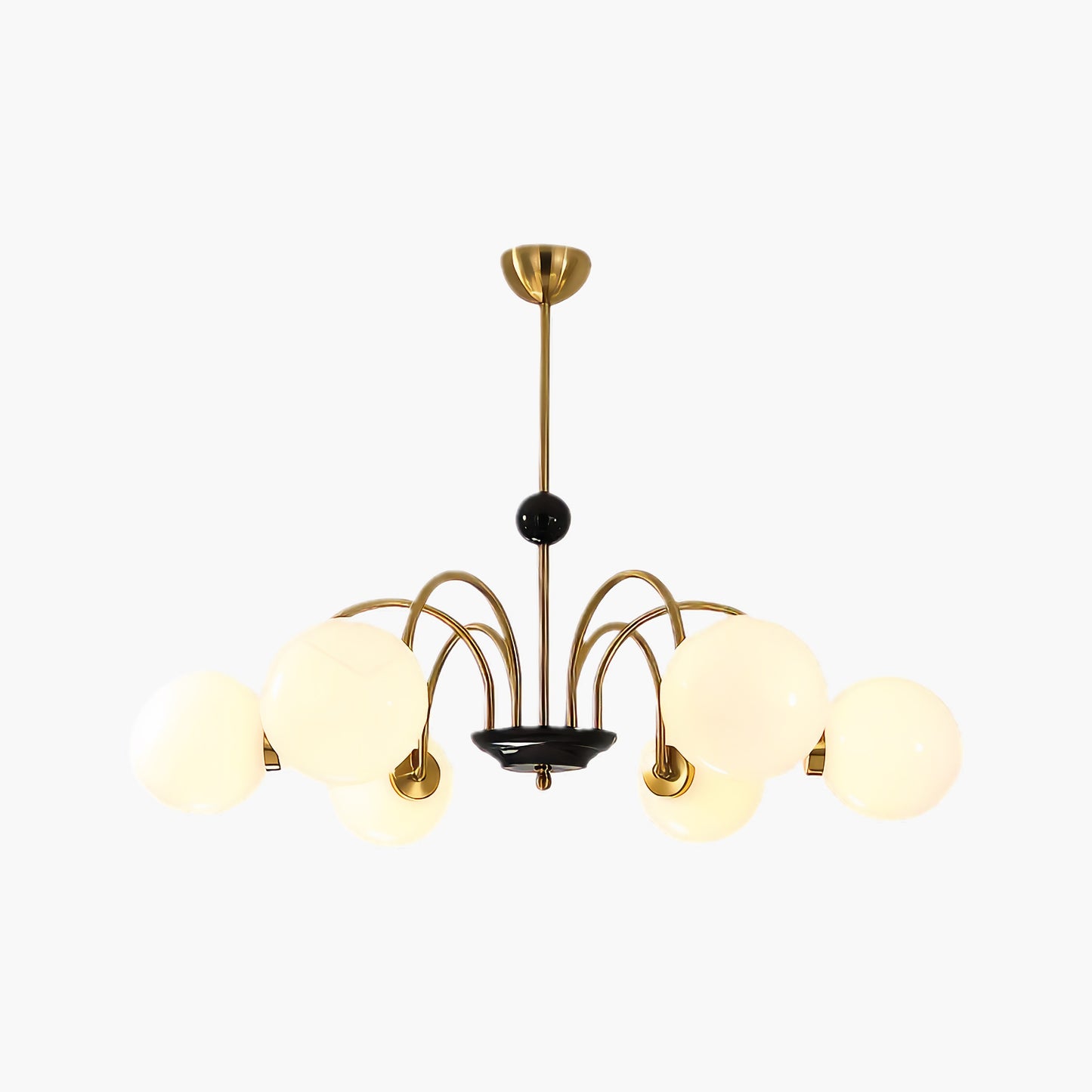 Yisu Mid-century Crystal Chandelier