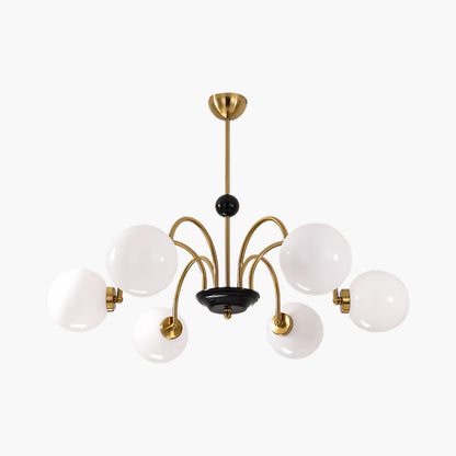 Yisu Mid-century Crystal Chandelier