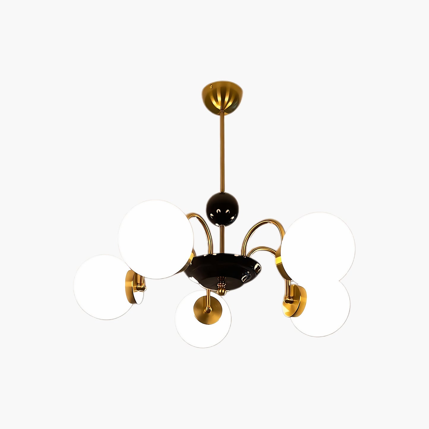 Yisu Mid-century Crystal Chandelier