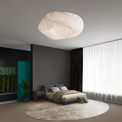 Cloud Silk Luxury Metal Ceiling Lamp