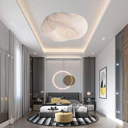 Cloud Silk Luxury Metal Ceiling Lamp