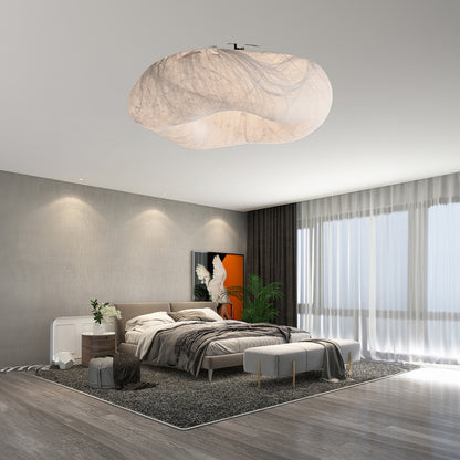 Cloud Silk Luxury Metal Ceiling Lamp