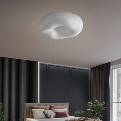 Cloud Silk Luxury Metal Ceiling Lamp