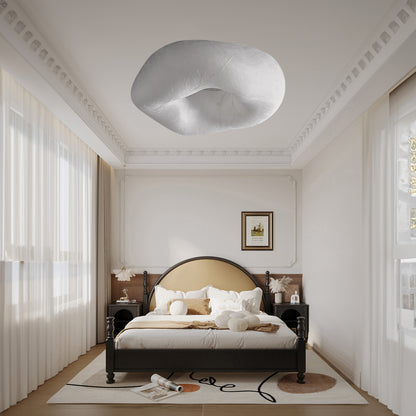 Cloud Silk Luxury Metal Ceiling Lamp