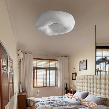 Cloud Silk Luxury Metal Ceiling Lamp