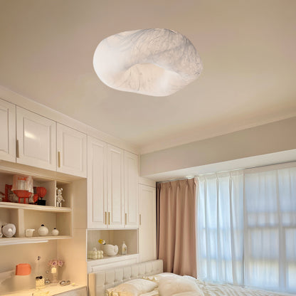 Cloud Silk Luxury Metal Ceiling Lamp