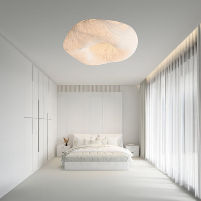 Cloud Silk Luxury Metal Ceiling Lamp