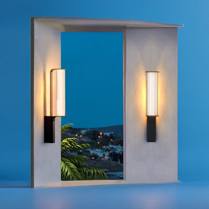 Zenith Arc Contemporary Steel Outdoor LED Sconce