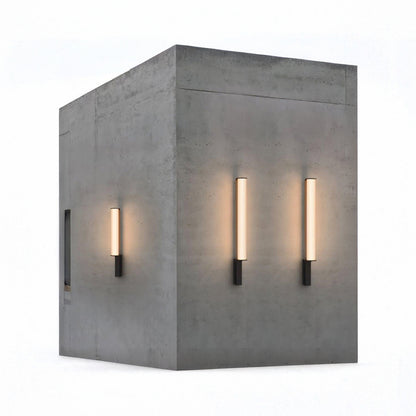 Zenith Arc Contemporary Steel Outdoor LED Sconce