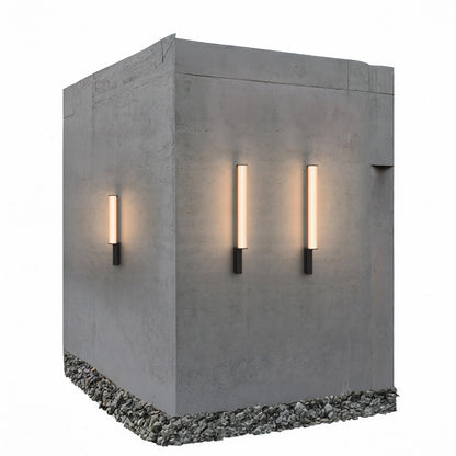 Zenith Arc Contemporary Steel Outdoor LED Sconce