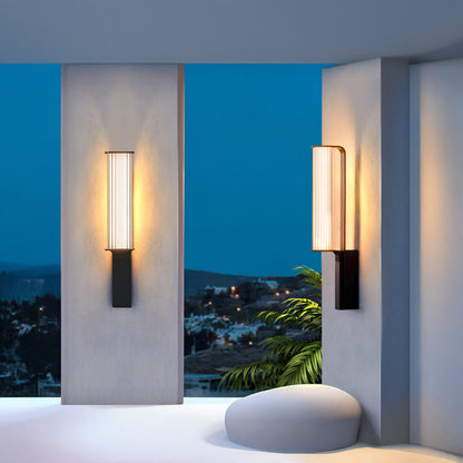 Zenith Arc Contemporary Steel Outdoor LED Sconce