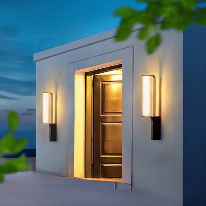 Zenith Arc Contemporary Steel Outdoor LED Sconce