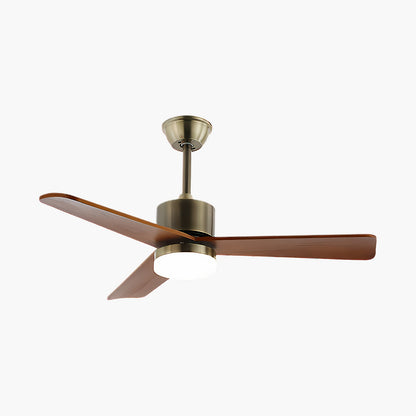 Zephyr Wooden 4252 Modern Metal Ceiling Fan Light