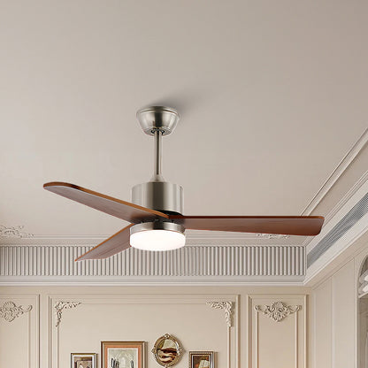 Zephyr Wooden 4252 Modern Metal Ceiling Fan Light